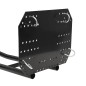 vidaXL Spazzaneve per ATV 120x38 cm Nero