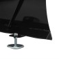 vidaXL Spazzaneve per ATV 120x38 cm Nero