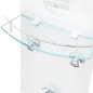 vidaXL Pannello Doccia 25x43x120 cm Argento vidaXL Pannello Doccia 25x43x120 cm Argento