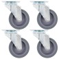 vidaXL Rotelle Girevoli 4 pz 75 mm vidaXL Rotelle Girevoli 4 pz 75 mm