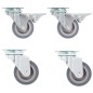 vidaXL Ruote Girevoli 4 pz 50 mm vidaXL Ruote Girevoli 4 pz 50 mm