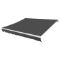 vidaXL Tendone Parasole in Tela Antracite 600x300 cm vidaXL Tendone Parasole in Tela Antracite 600x300 cm