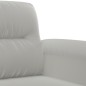 vidaXL Set Divani 3 pz con Cuscini Grigio Chiaro in Tessuto Microfibra vidaXL Set Divani 3 pz con Cuscini Grigio Chiaro in Tessuto Microfibra