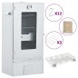 vidaXL Forno Affumicatore BBQ Generatore Fumo Freddo Acciaio Zincato vidaXL Forno Affumicatore BBQ Generatore Fumo Freddo Acciaio Zincato