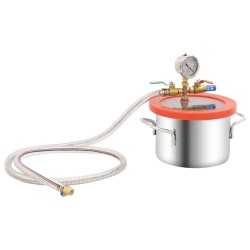 Camera a Vuoto in Acciaio Inox 3,7 L