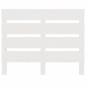 vidaXL Testiera per Letto Bianca 90x3x80 cm in Legno Massello di Pino
