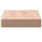 vidaXL Mensola a Parete 60x20x4 cm in Legno Massello di Faggio vidaXL Mensola a Parete 60x20x4 cm in Legno Massello di Faggio
