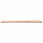 vidaXL Piano per Scrivania 100x(45-50)x2,5 cm Legno Massello di Faggio