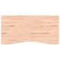 vidaXL Piano per Scrivania 110x(50-55)x4 cm Legno Massello di Faggio