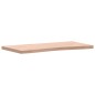 vidaXL Piano per Scrivania 110x(50-55)x4 cm Legno Massello di Faggio