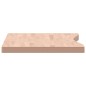 vidaXL Piano per Scrivania 110x(50-55)x4 cm Legno Massello di Faggio