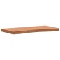 vidaXL Piano per Scrivania 80x(36-40)x4 cm Legno Massello di Faggio