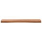 vidaXL Piano per Scrivania 80x(36-40)x4 cm Legno Massello di Faggio