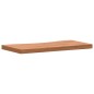 vidaXL Piano per Scrivania 80x(36-40)x4 cm Legno Massello di Faggio