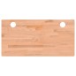 vidaXL Piano per Scrivania 100x50x1,5 cm in Legno Massello di Faggio