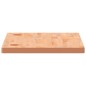vidaXL Piano Scrivania 100x60x4 cm in Legno Massello di Faggio vidaXL Piano Scrivania 100x60x4 cm in Legno Massello di Faggio