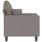 vidaXL Poltrona Tortora 60 cm in Tessuto vidaXL Poltrona Tortora 60 cm in Tessuto