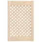 vidaXL Ante con Design a Reticolo 2 pz 39,5x61,5 cm in Legno di Pino vidaXL Ante con Design a Reticolo 2 pz 39,5x61,5 cm in Legno di Pino