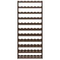 vidaXL Portabottiglie per 77 Bottiglie Marrone Legno Massello di Pino vidaXL Portabottiglie per 77 Bottiglie Marrone Legno Massello di Pino
