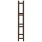 vidaXL Portabottiglie per 77 Bottiglie Marrone Legno Massello di Pino vidaXL Portabottiglie per 77 Bottiglie Marrone Legno Massello di Pino