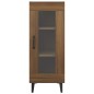Credenza Rovere Marrone 34,5x34x90 cm in Legno Multistrato Credenza Rovere Marrone 34,5x34x90 cm in Legno Multistrato