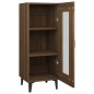 Credenza Rovere Marrone 34,5x34x90 cm in Legno Multistrato Credenza Rovere Marrone 34,5x34x90 cm in Legno Multistrato