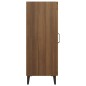 Credenza Rovere Marrone 34,5x34x90 cm in Legno Multistrato Credenza Rovere Marrone 34,5x34x90 cm in Legno Multistrato
