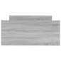 vidaXL Giroletto Grigio Sonoma 90x190 cm in Legno Multistrato vidaXL Giroletto Grigio Sonoma 90x190 cm in Legno Multistrato