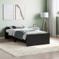 vidaXL Giroletto Nero 100x200 cm in Legno Multistrato vidaXL Giroletto Nero 100x200 cm in Legno Multistrato