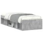 vidaXL Giroletto Grigio Cemento 75x190 cm Small Single vidaXL Giroletto Grigio Cemento 75x190 cm Small Single