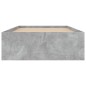 vidaXL Giroletto Grigio Cemento 90x190 cm