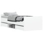 vidaXL Giroletto con Testiera e Pediera Bianco 75x190 cm vidaXL Giroletto con Testiera e Pediera Bianco 75x190 cm