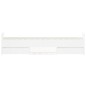 vidaXL Giroletto con Testiera e Pediera Bianco 75x190 cm vidaXL Giroletto con Testiera e Pediera Bianco 75x190 cm