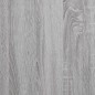 vidaXL Giroletto con Testiera e Pediera Grigio Sonoma 75x190 cm vidaXL Giroletto con Testiera e Pediera Grigio Sonoma 75x190 cm
