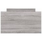 vidaXL Giroletto senza Materasso Rovere Sonoma 90x190 cm vidaXL Giroletto senza Materasso Rovere Sonoma 90x190 cm