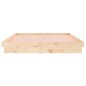 vidaXL Giroletto con LED 120x200 cm in Legno Massello vidaXL Giroletto con LED 120x200 cm in Legno Massello