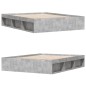 vidaXL Giroletto Grigio Cemento 160x200 cm vidaXL Giroletto Grigio Cemento 160x200 cm