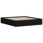 vidaXL Giroletto Nero 180x200 cm Super King vidaXL Giroletto Nero 180x200 cm Super King