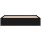 vidaXL Giroletto Nero 180x200 cm Super King vidaXL Giroletto Nero 180x200 cm Super King