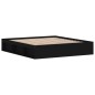 vidaXL Giroletto Nero 180x200 cm Super King vidaXL Giroletto Nero 180x200 cm Super King