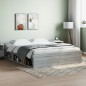 vidaXL Giroletto Grigio Sonoma 140x190 cm vidaXL Giroletto Grigio Sonoma 140x190 cm