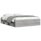 vidaXL Giroletto Grigio Sonoma 140x190 cm vidaXL Giroletto Grigio Sonoma 140x190 cm