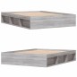 vidaXL Giroletto Grigio Sonoma 140x190 cm vidaXL Giroletto Grigio Sonoma 140x190 cm