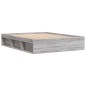 vidaXL Giroletto Grigio Sonoma 140x190 cm vidaXL Giroletto Grigio Sonoma 140x190 cm