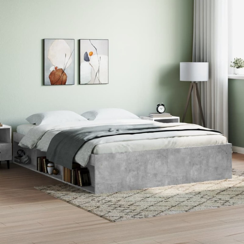 vidaXL Giroletto Grigio Cemento 140x200 cm vidaXL Giroletto Grigio Cemento 140x200 cm