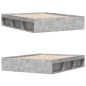 vidaXL Giroletto Grigio Cemento 140x200 cm vidaXL Giroletto Grigio Cemento 140x200 cm