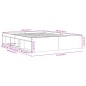 vidaXL Giroletto Grigio Cemento 140x200 cm vidaXL Giroletto Grigio Cemento 140x200 cm