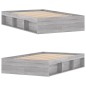 vidaXL Giroletto Grigio Sonoma 120x200 cm vidaXL Giroletto Grigio Sonoma 120x200 cm