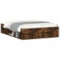 vidaXL Giroletto Rovere Fumo 135x190 cm Double vidaXL Giroletto Rovere Fumo 135x190 cm Double