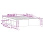 vidaXL Giroletto Rovere Fumo 135x190 cm Double vidaXL Giroletto Rovere Fumo 135x190 cm Double
